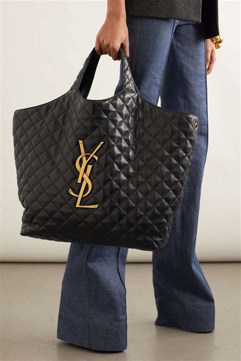 ysl glass cup|ysl black tote.